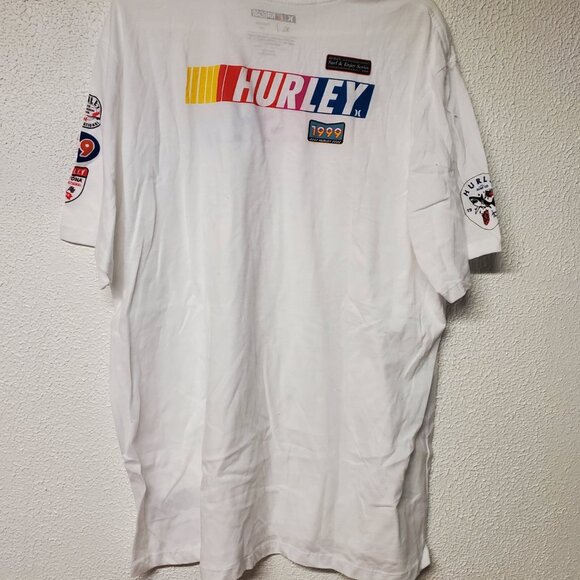 Mens NASCAR Hurley Tee Shirt Size XL 100% Cotton - Picture 2 of 3